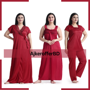 Maroon Color Nighty