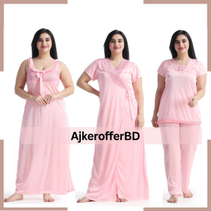 Pink Color Nighty